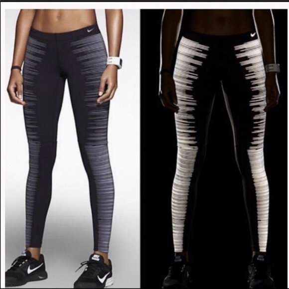 reflective running pants